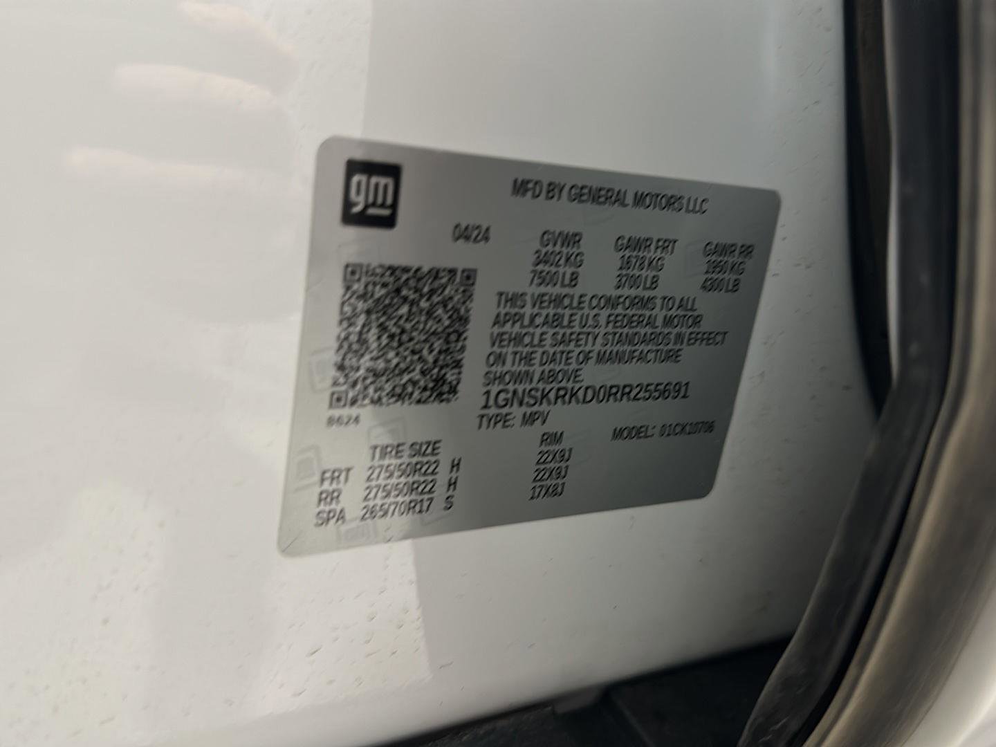 Used 2024 Chevrolet Tahoe RST w/ Luxury Package image 32