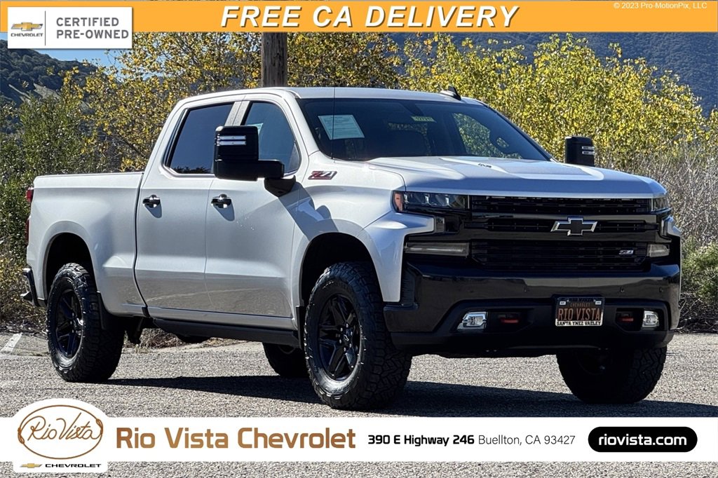 Certified 2020 Chevrolet Silverado 1500 LT Trail Boss