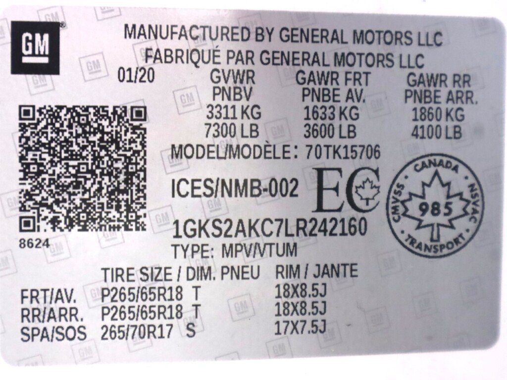Used 2020 GMC Yukon SLE AWD/4WD image 43