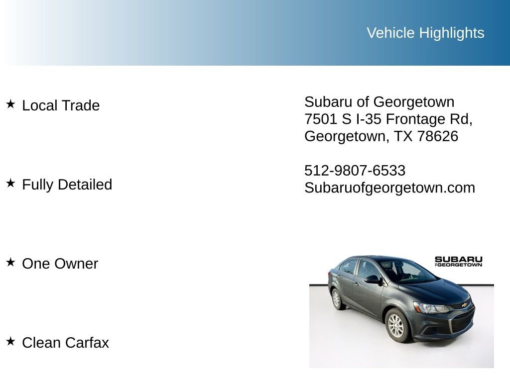 Used 2020 Chevrolet Sonic LT w/ Convenience Package image 9