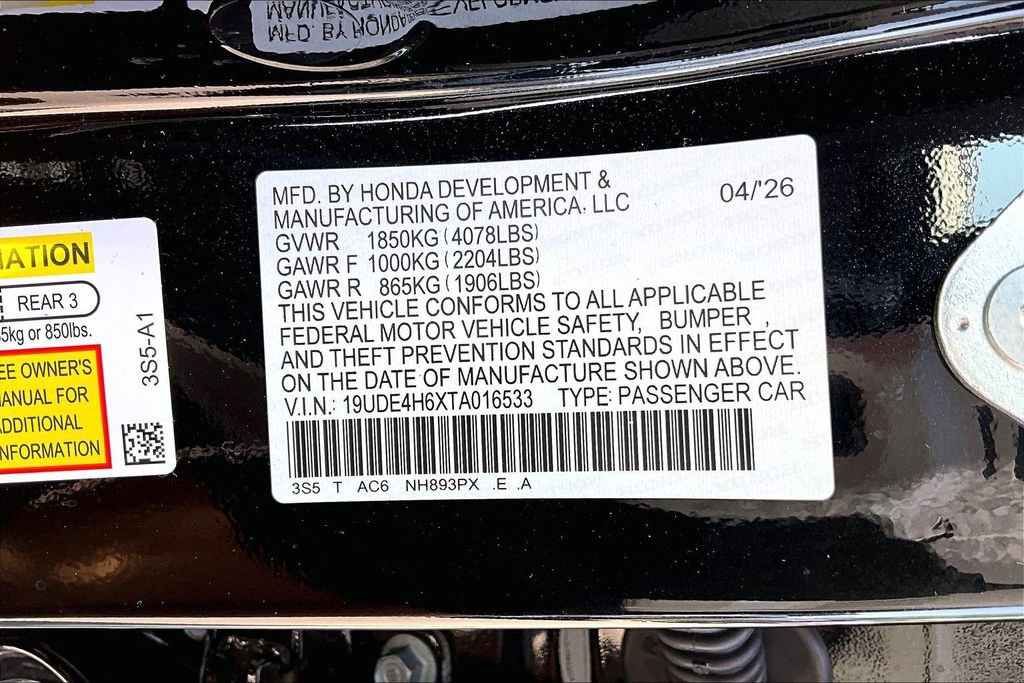 New 2026 Acura Integra A-Spec FWD image 33
