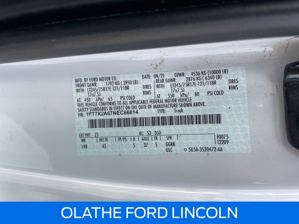 Used 2022 Ford F250 XL w/ Power Equipment Group image 15