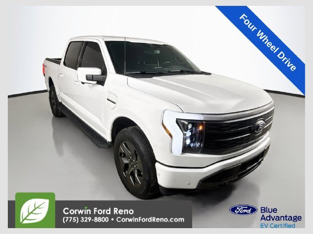 Certified 2023 Ford F150 Lightning Lariat w/ Equipment Group 511A High AWD/4WD 360° Tour