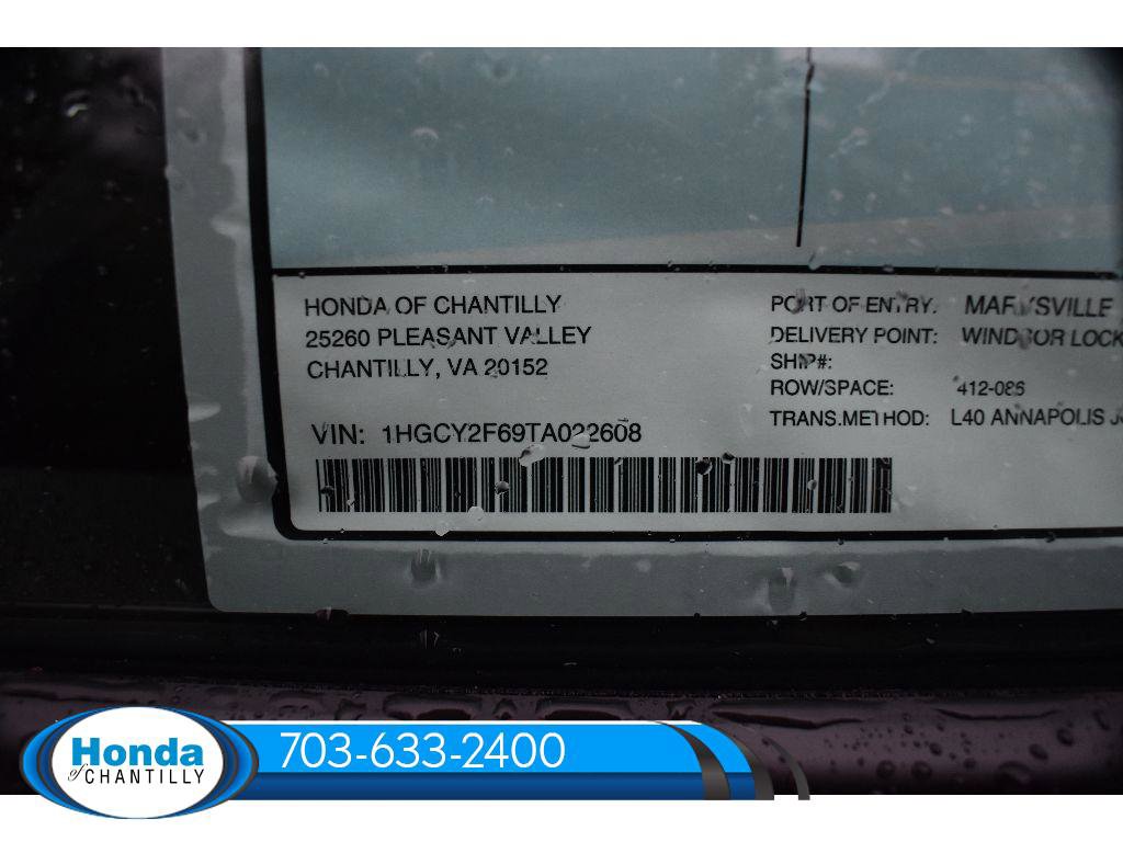 New 2026 Honda Accord Hybrid EX-L image 37