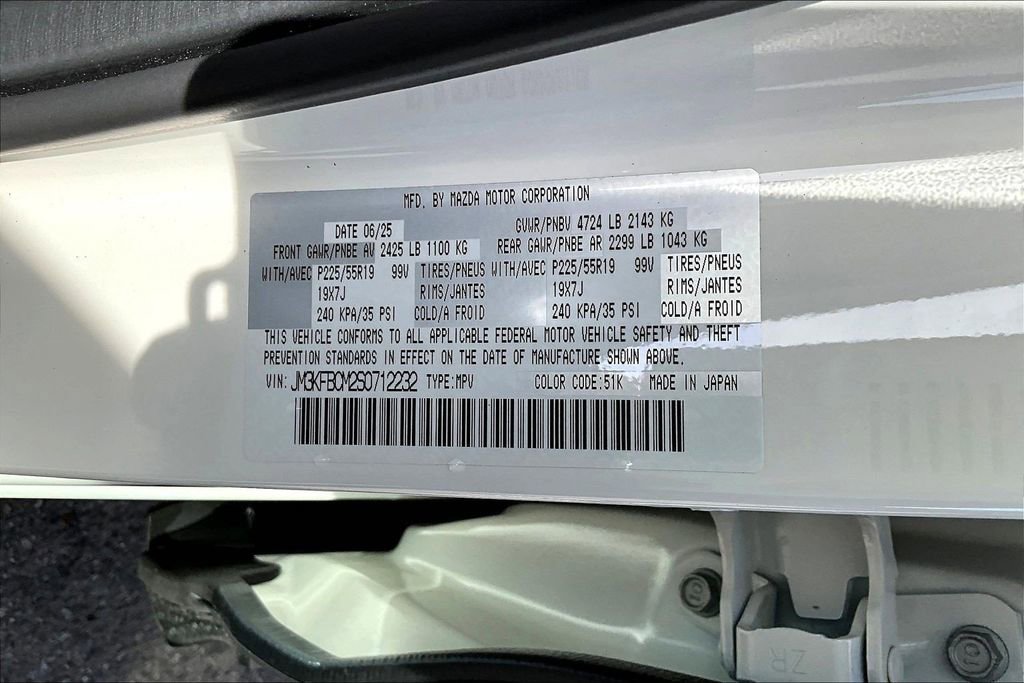 Certified 2025 MAZDA CX-5 Carbon Edition image 17