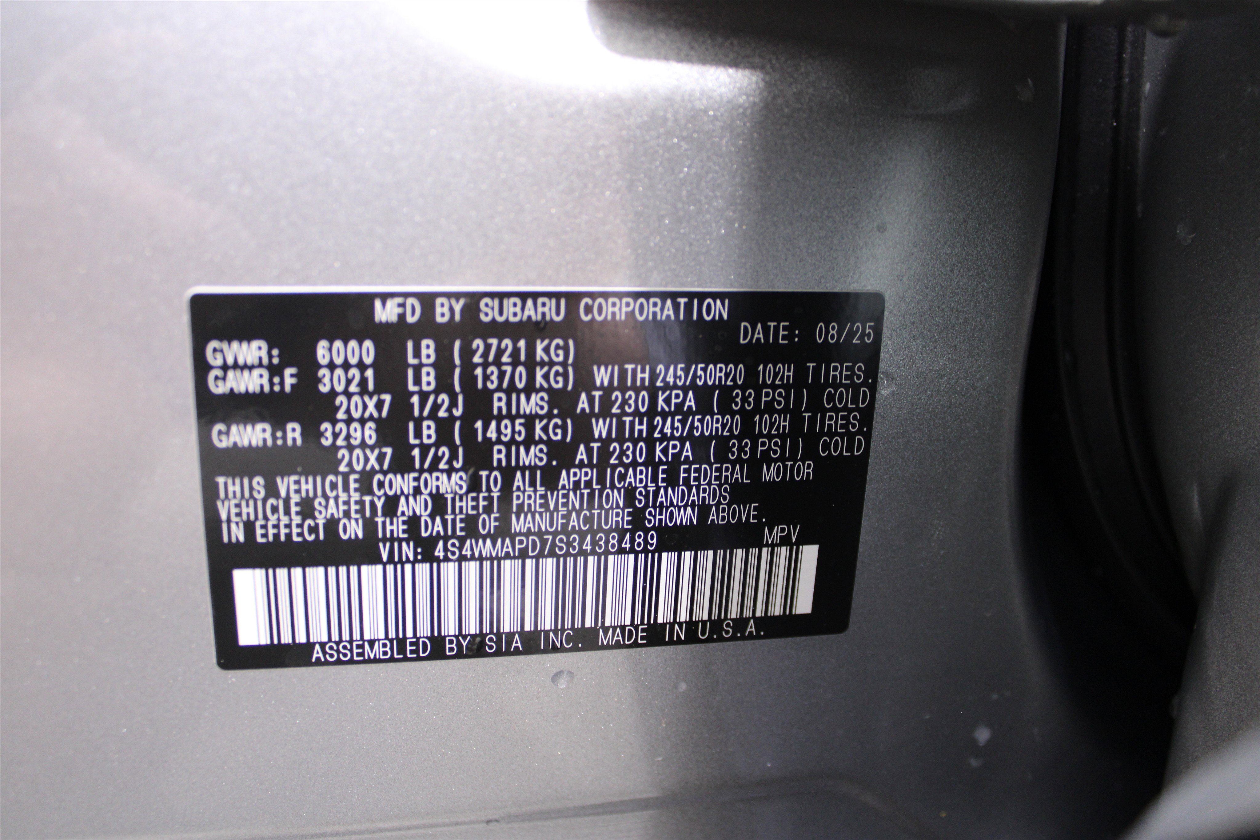 New 2025 Subaru Ascent Limited image 39