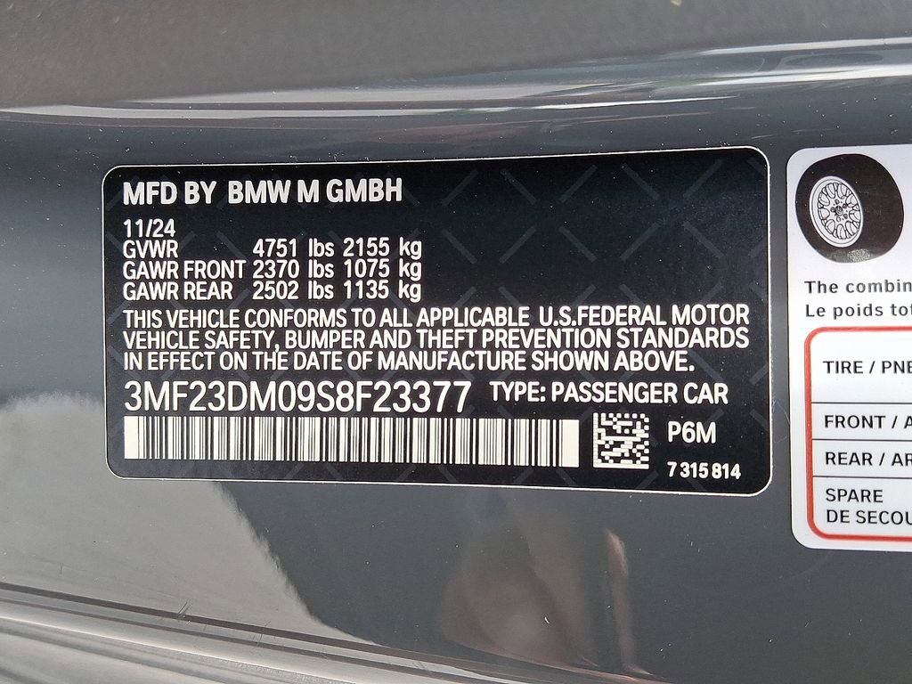 Used 2025 BMW M2 w/ Lighting Package RWD image 20