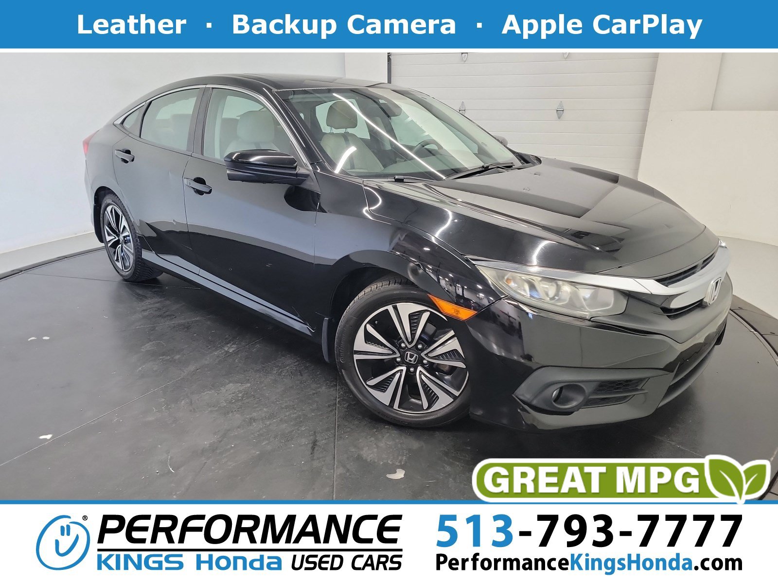 Used 2016 Honda Civic EX-L 360° Tour