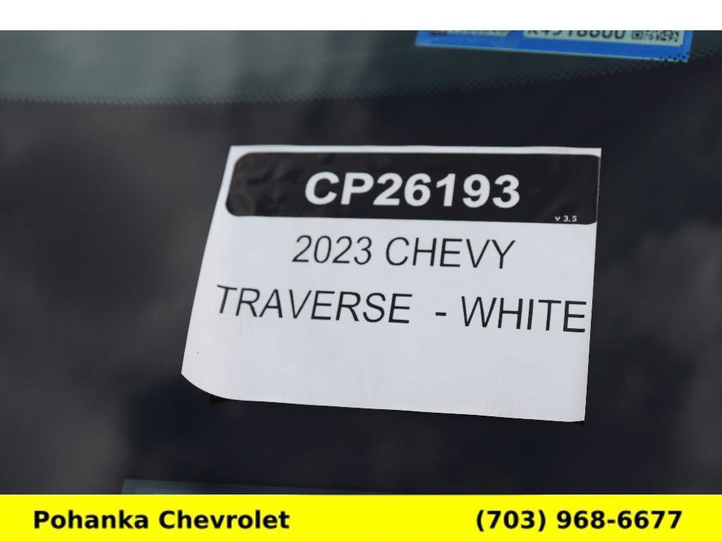 Certified 2023 Chevrolet Traverse LT AWD/4WD image 34