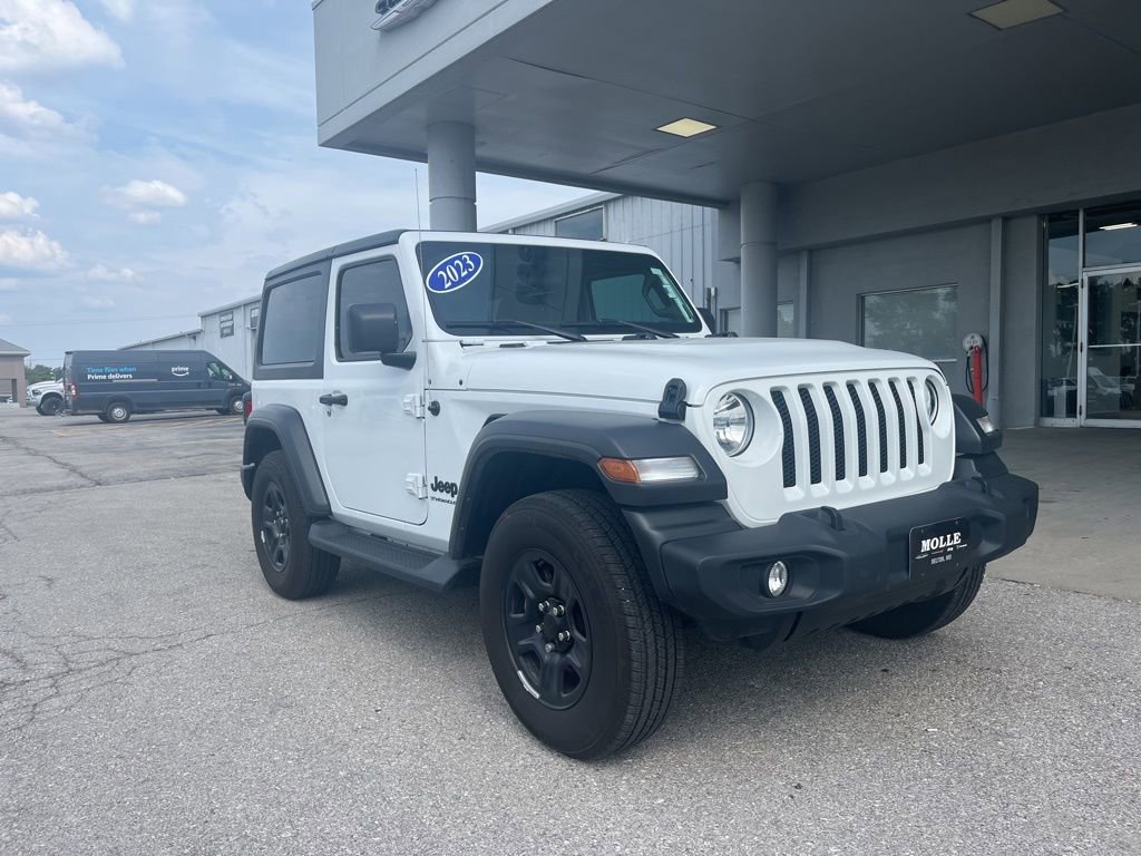 Used 2023 Jeep Wrangler Sport image 1