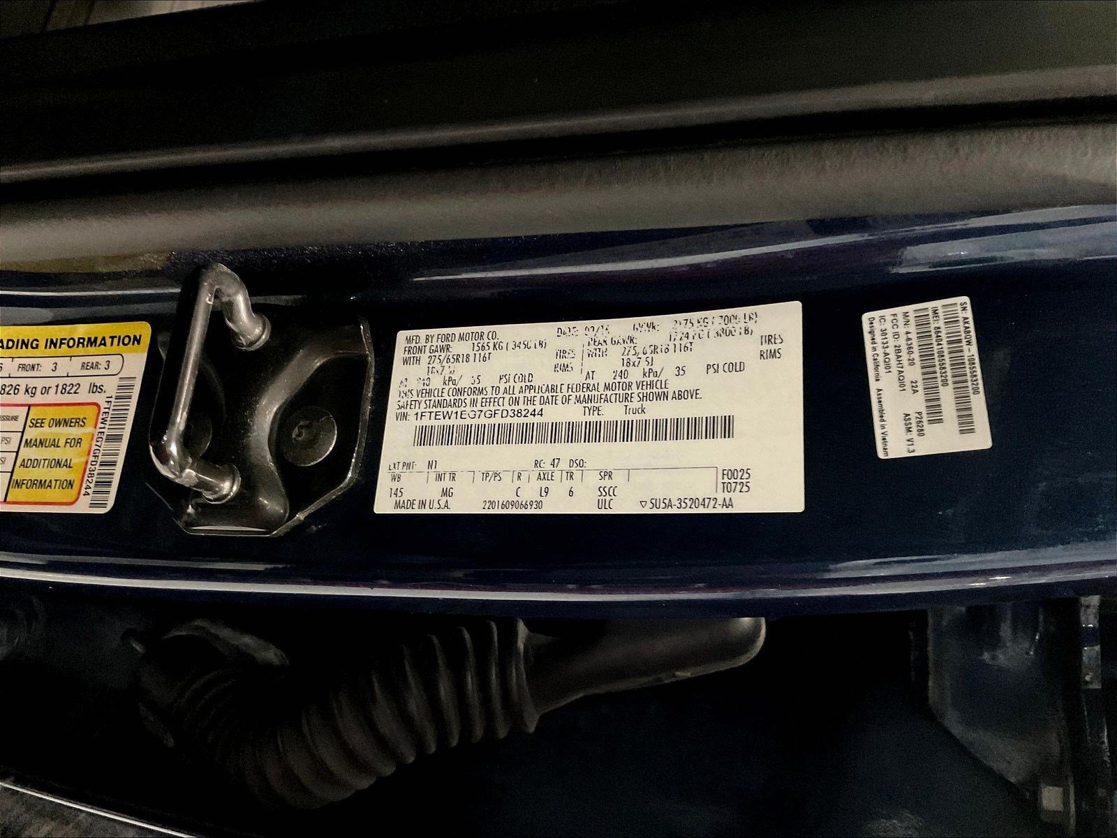 Used 2016 Ford F150 XLT w/ Equipment Group 302A Luxury AWD/4WD image 20
