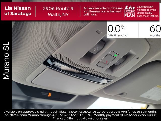 New 2026 Nissan Murano SL image 27
