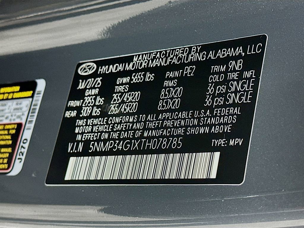 Certified 2026 Hyundai Santa Fe Limited image 33
