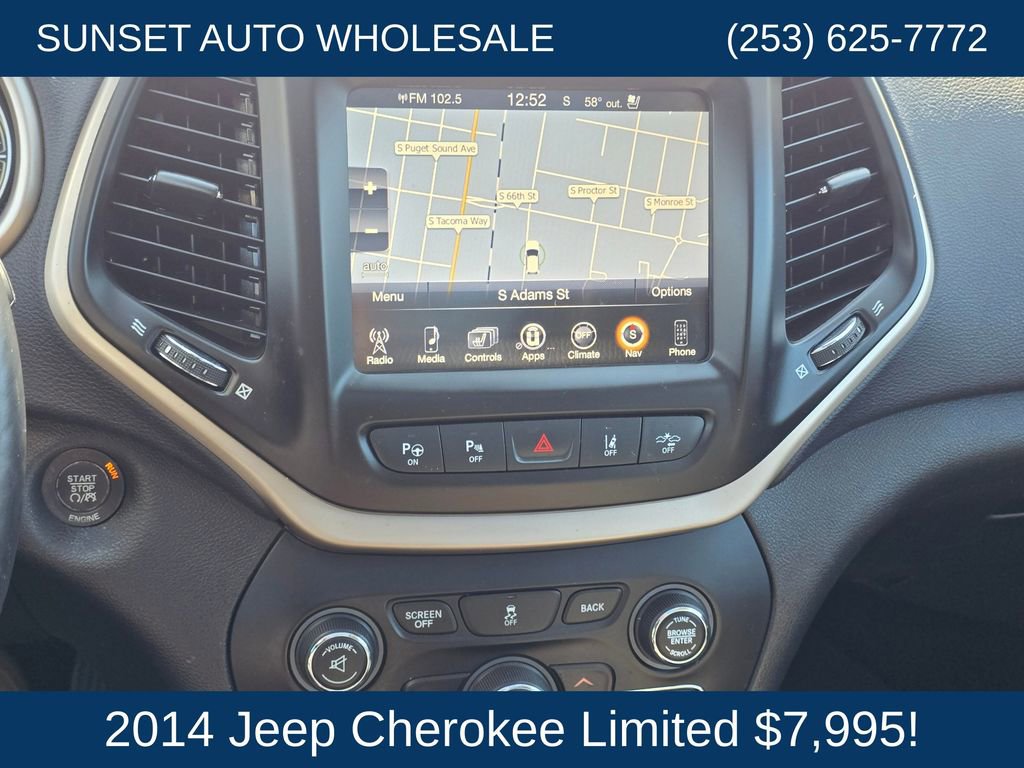 Used 2014 Jeep Cherokee Limited w/ Technology Group image 36