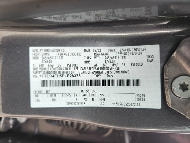 Certified 2023 Ford Ranger Lariat w/ Equipment Group 501A High AWD/4WD image 28