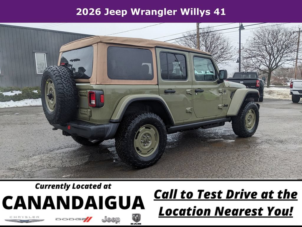 New 2026 Jeep Wrangler Unlimited Sport AWD/4WD image 7