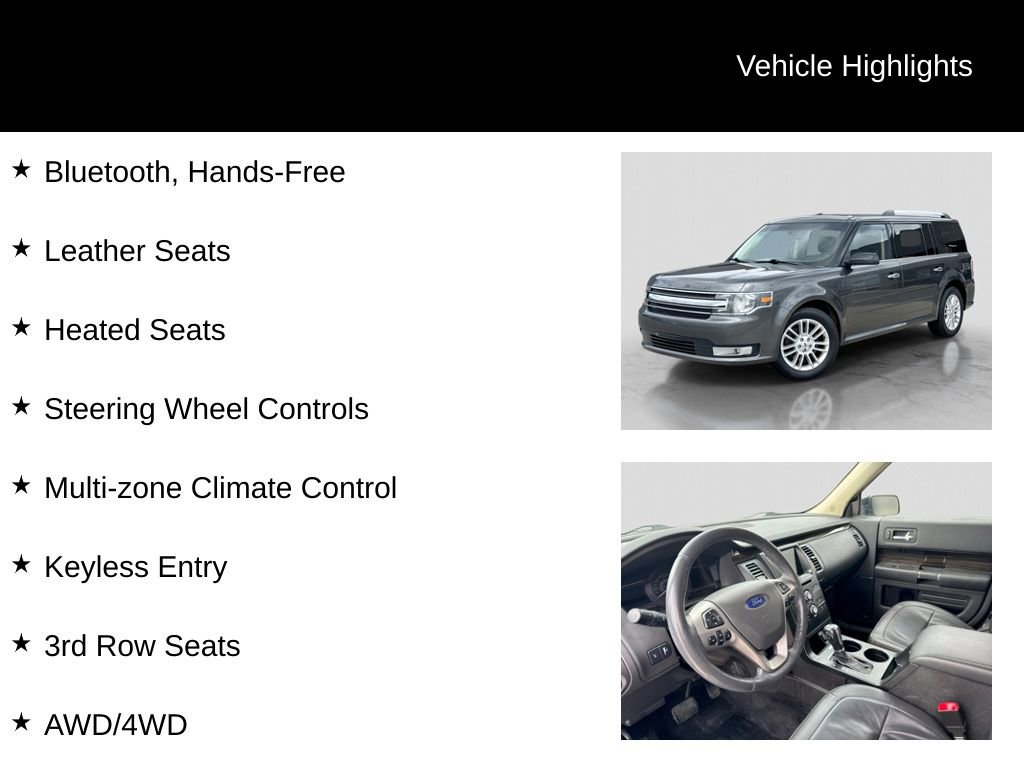 Used 2019 Ford Flex SEL w/ Equipment Group 202A AWD/4WD image 16