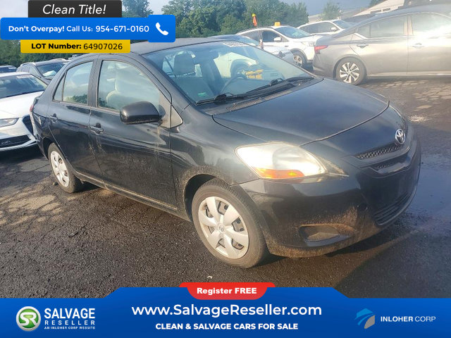 Used 2007 Toyota Yaris Sedan w/ PWR Pkg w/Steel Wheels FWD image 5