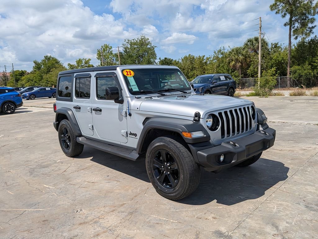 Used 2023 Jeep Wrangler Unlimited Sport AWD/4WD image 2