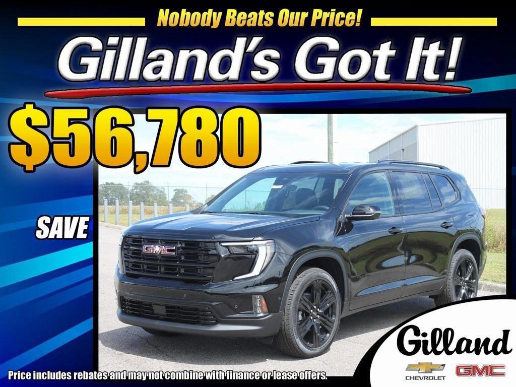 New 2026 GMC Acadia Elevation w/ Super Cruise Package