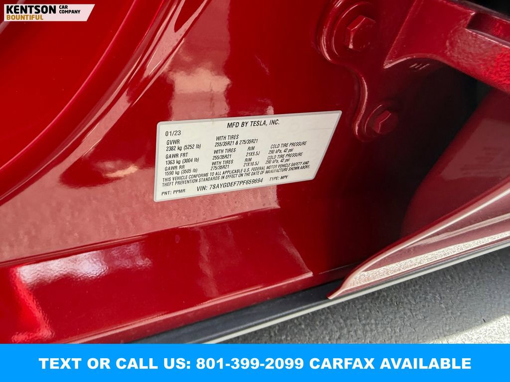 Used 2023 Tesla Model Y Performance AWD/4WD image 36