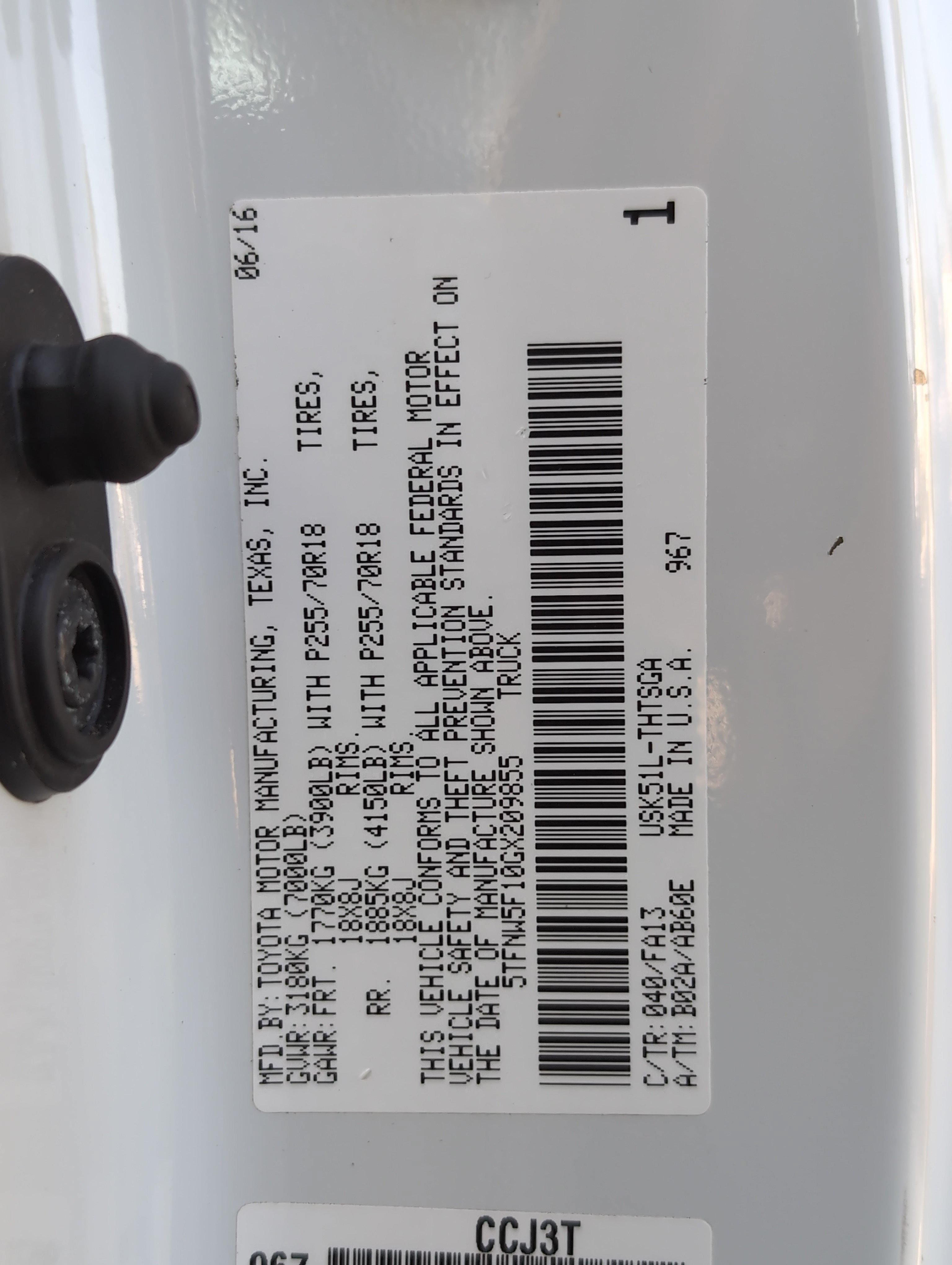 Used 2016 Toyota Tundra SR RWD image 33