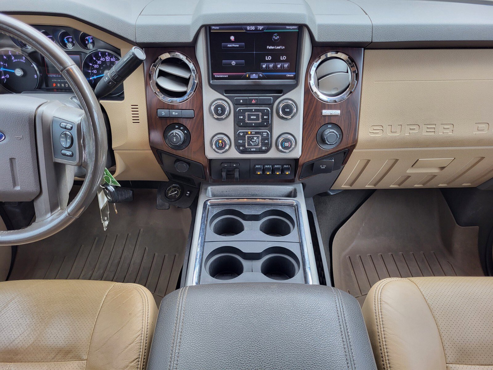 Used 2014 Ford F350 Lariat w/ Lariat Interior Package AWD/4WD image 14
