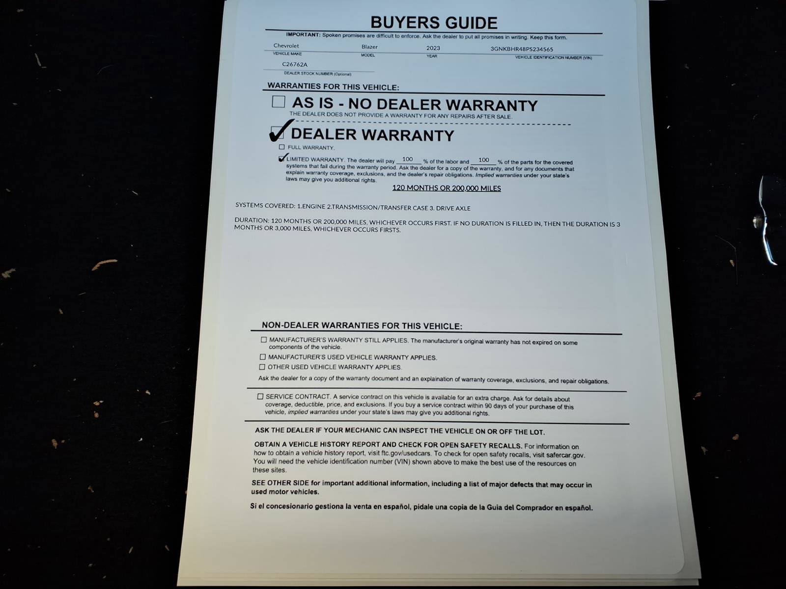 Used 2023 Chevrolet Blazer LT w/ Convenience Package AWD/4WD image 35