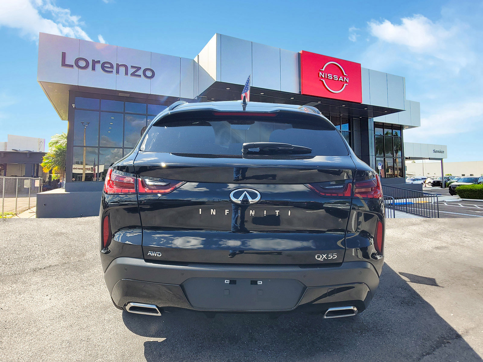 Used 2025 INFINITI QX55 Luxe image 6