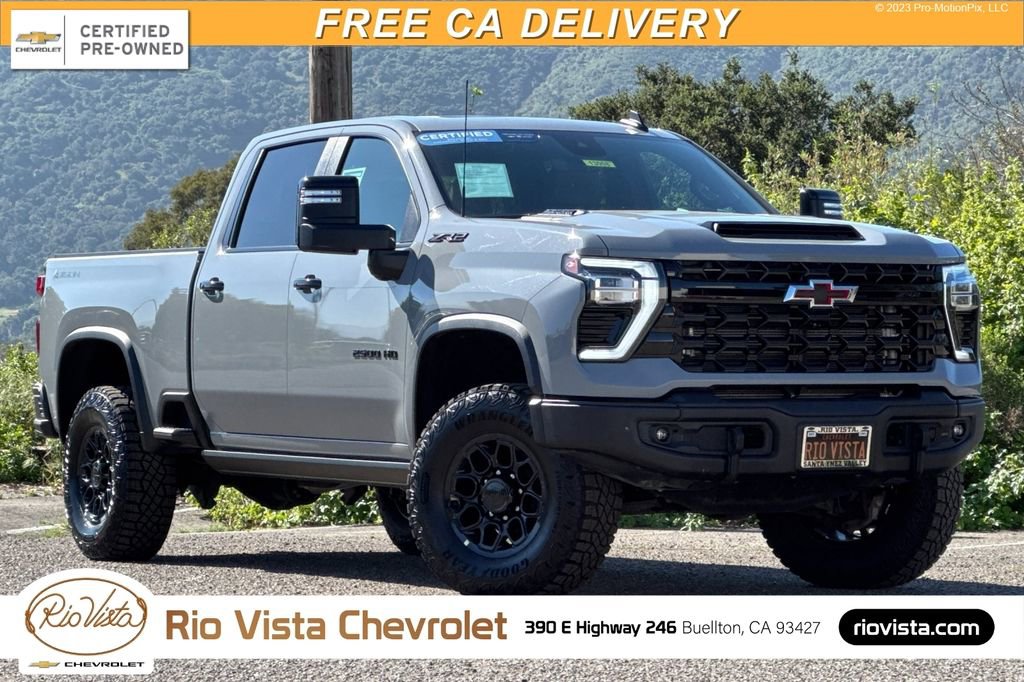 Certified 2024 Chevrolet Silverado 2500 ZR2 w/ ZR2 Bison Edition