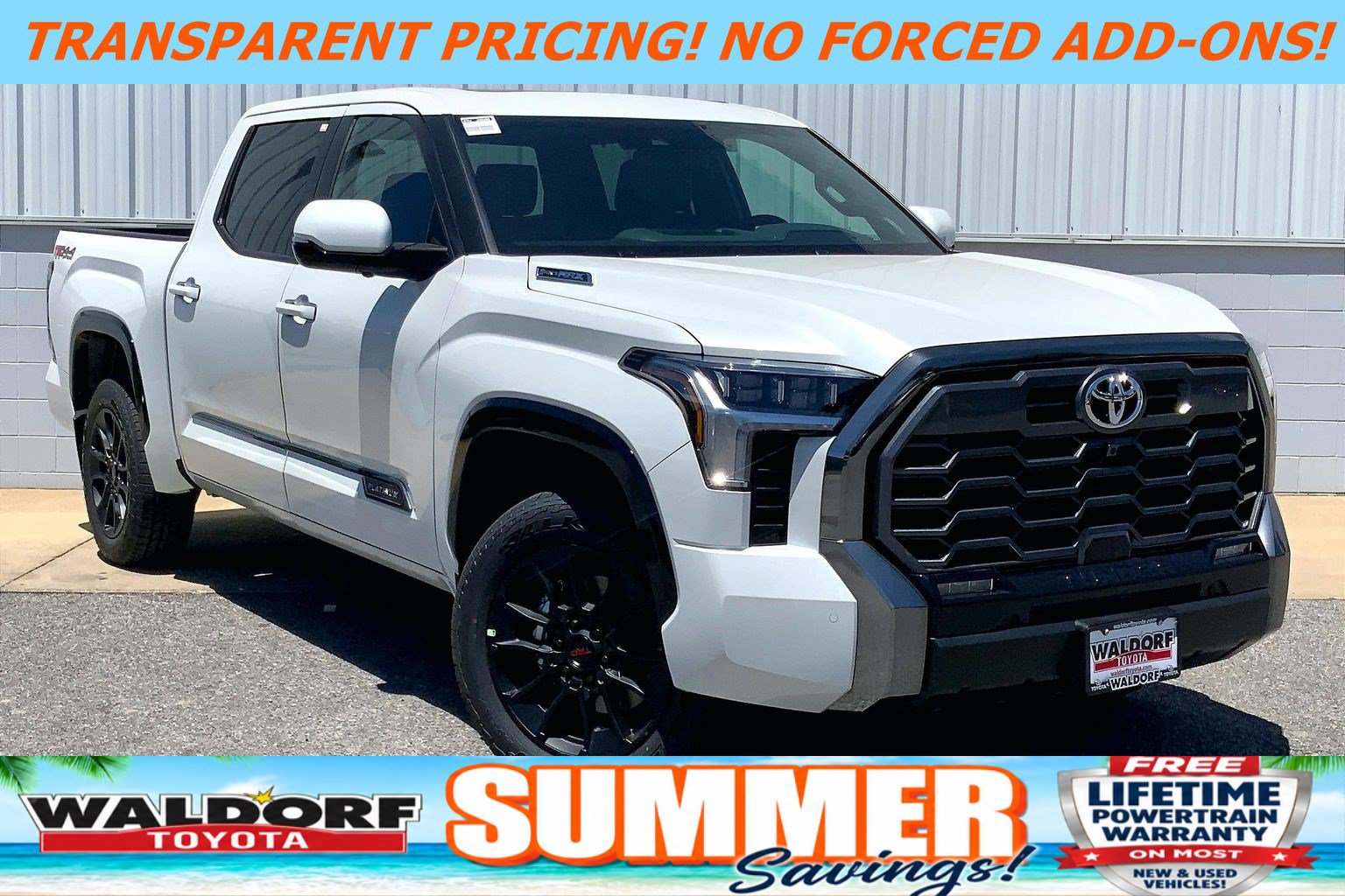 New 2026 Toyota Tundra Platinum AWD/4WD image 1