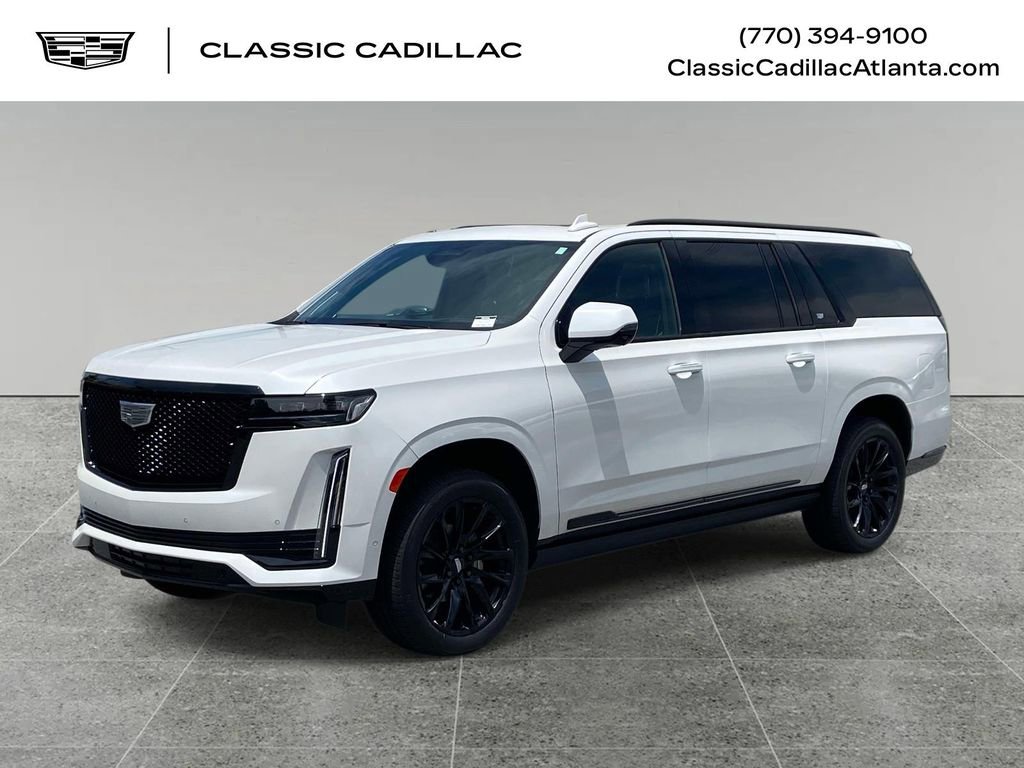 Certified 2023 Cadillac Escalade ESV Sport Platinum w/ LPO, ONYX Package AWD/4WD image 1