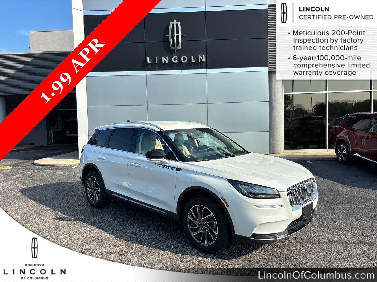 Certified 2022 Lincoln Corsair AWD w/ Equipment Group 101A