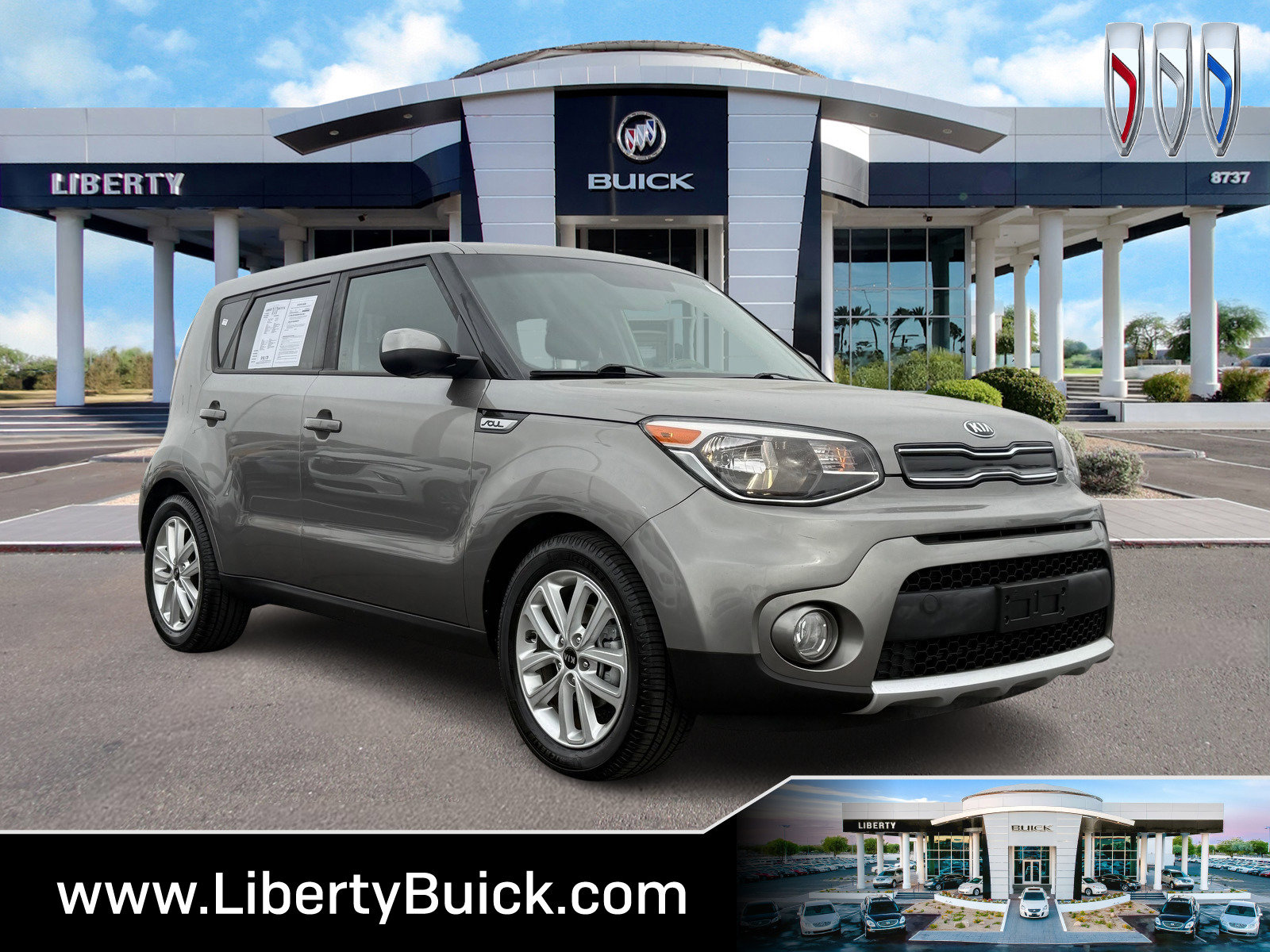 Used 2017 Kia Soul + FWD image 1
