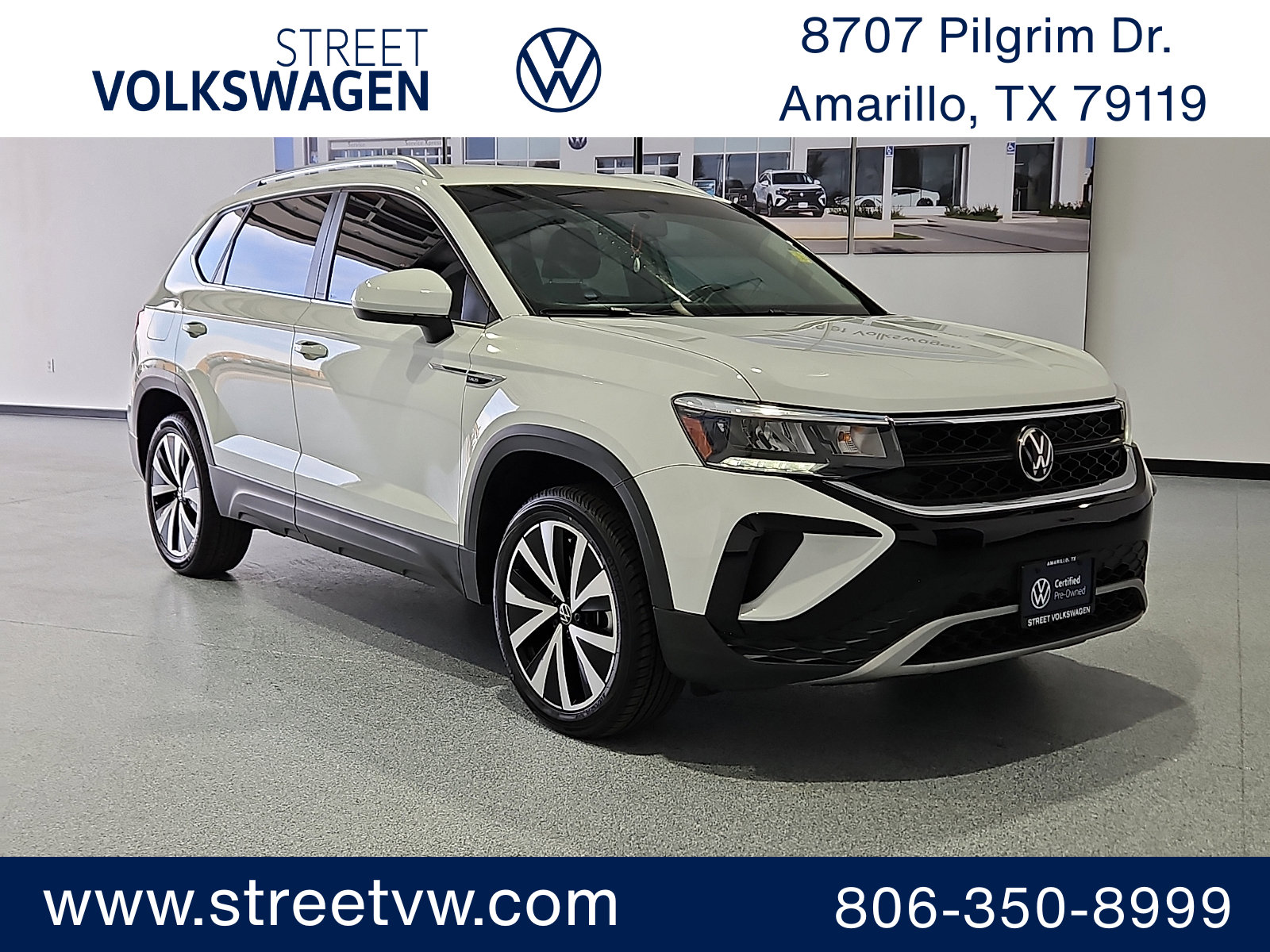 Certified 2022 Volkswagen Taos SE image 1