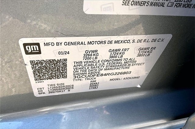 Used 2024 Chevrolet Silverado 1500 LT Trail Boss w/ Convenience Package II image 20