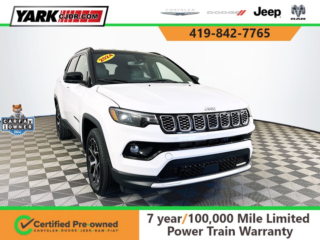 Used 2024 Jeep Compass Limited AWD/4WD image 1
