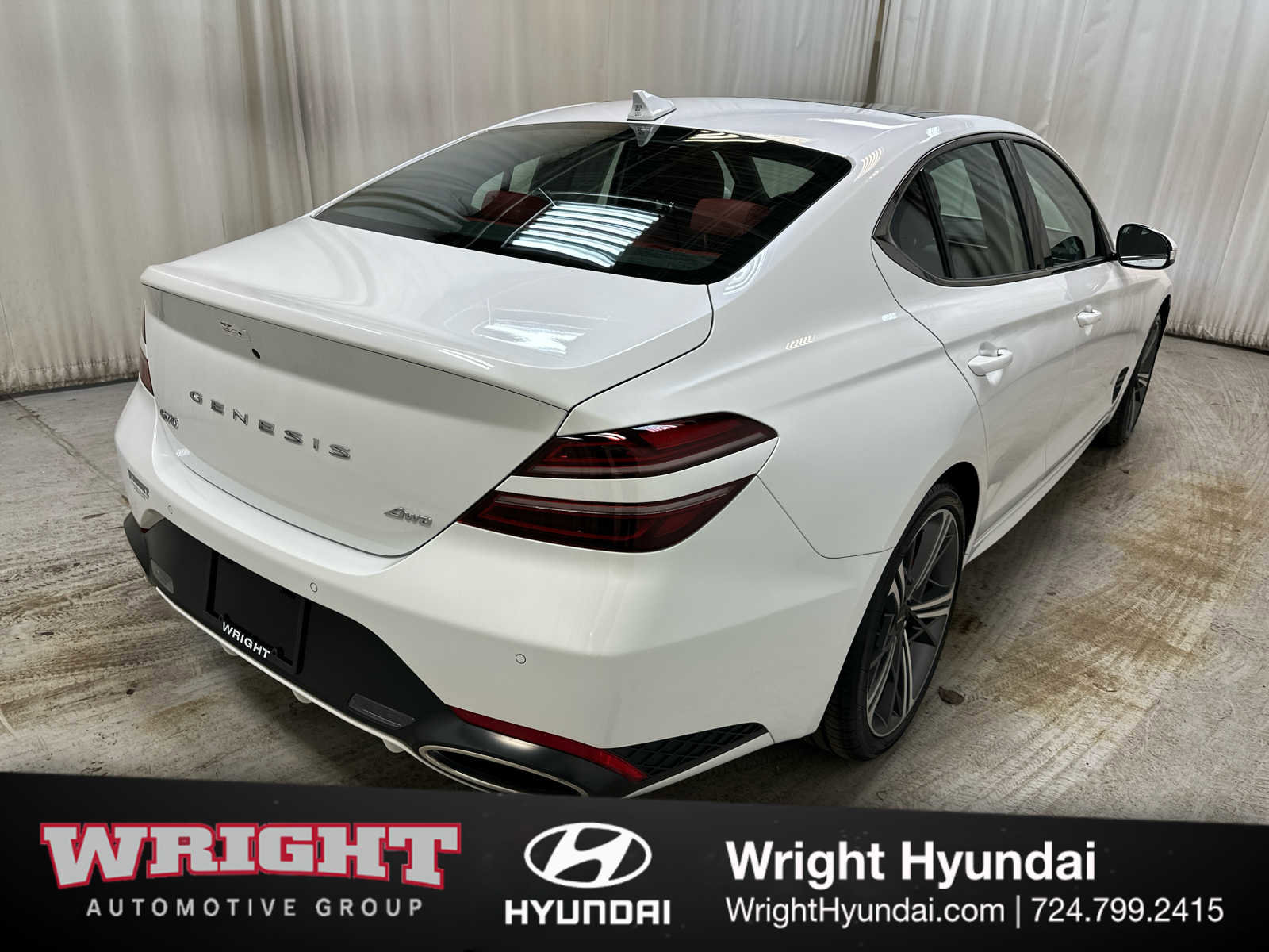 Certified 2025 Genesis G70 2.5T w/ Sport Prestige Package image 6