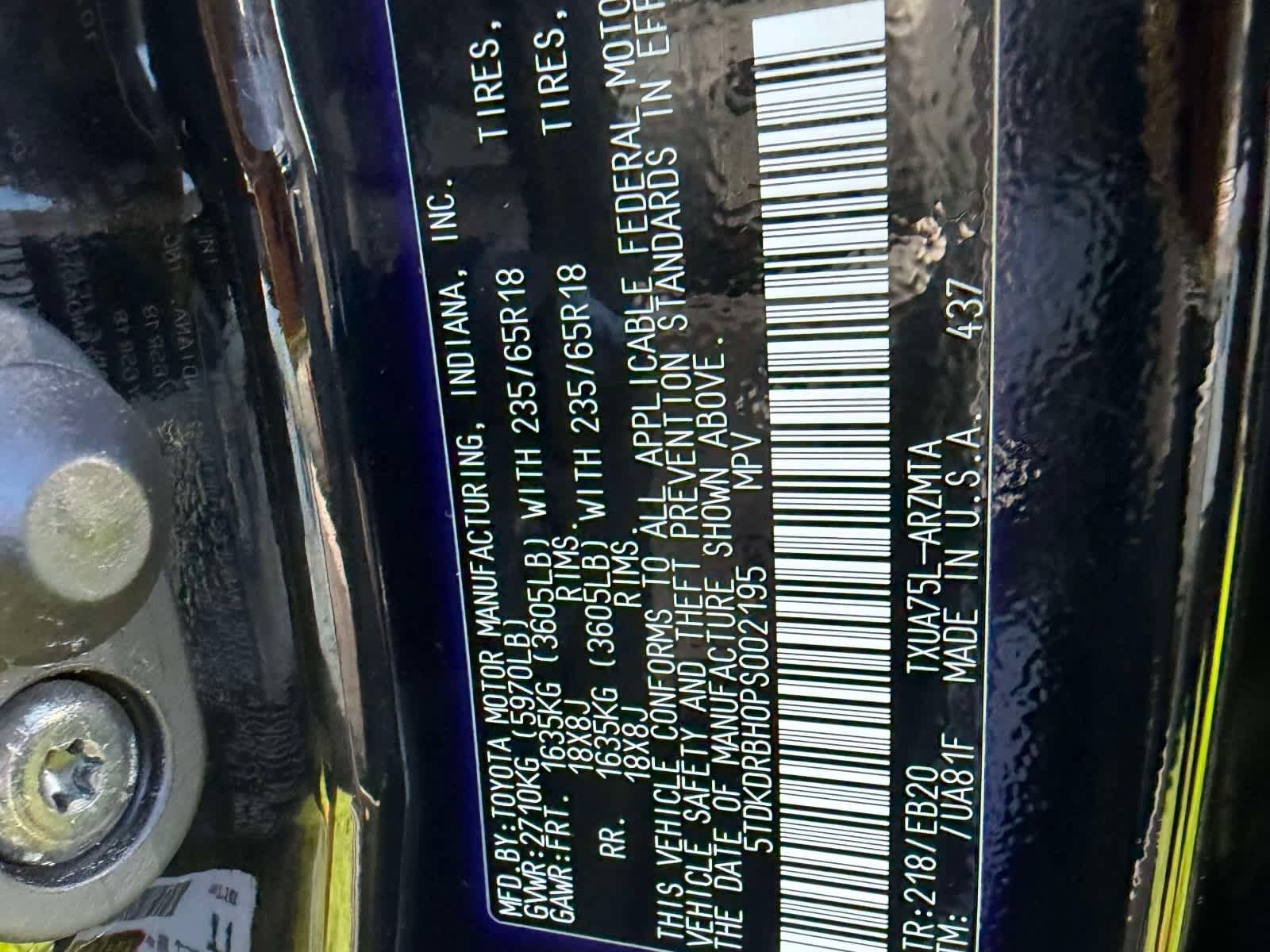 Used 2023 Toyota Highlander XLE AWD/4WD image 22