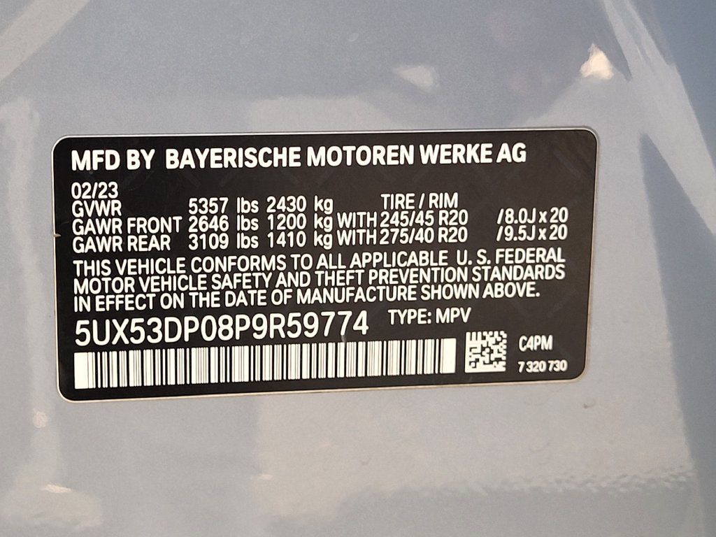 Used 2023 BMW X3 xDrive30i w/ M Sport Package AWD/4WD image 31