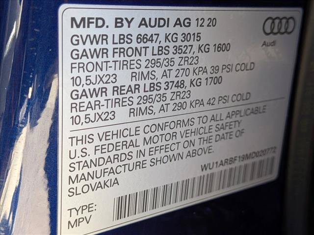 Used 2021 Audi RS Q8 AWD/4WD image 21