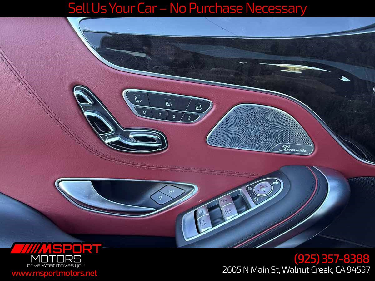 Used 2016 Mercedes-Benz S 550 4MATIC Coupe image 27