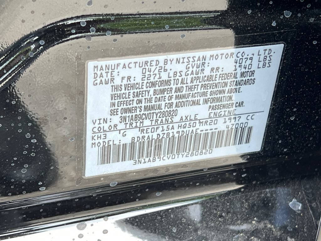 New 2026 Nissan Sentra SV w/ SV Convenience Package FWD image 28