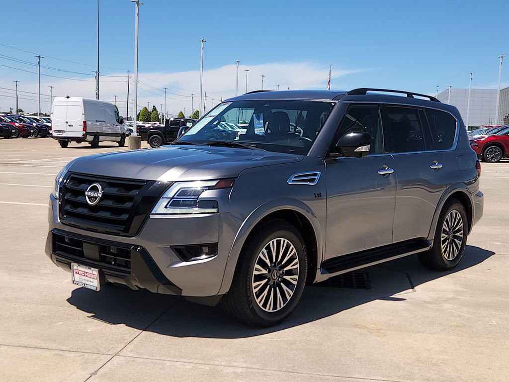 Used 2021 Nissan Armada SL w/ Midnight Edition Package image 3