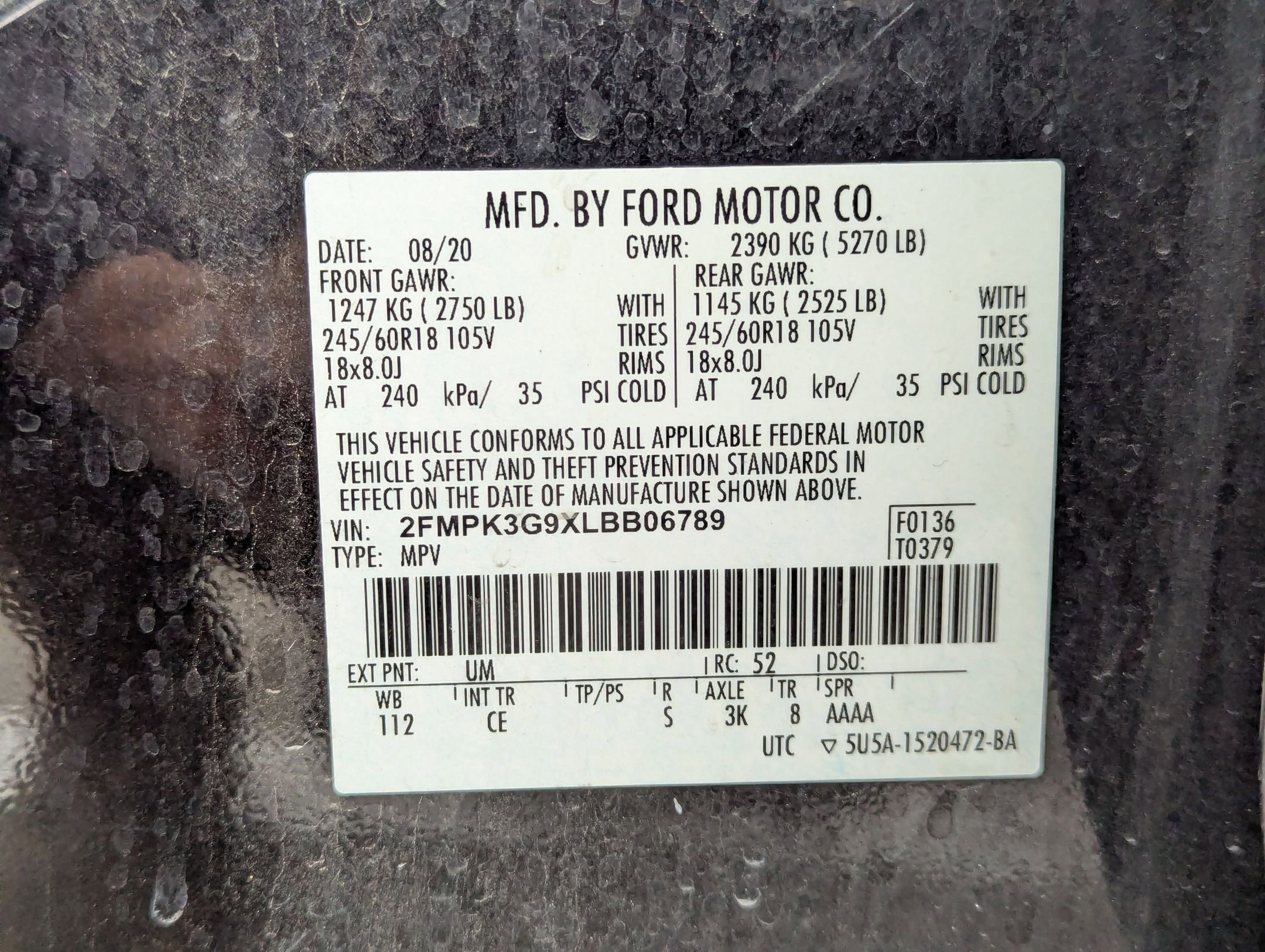 Used 2020 Ford Edge SE image 29