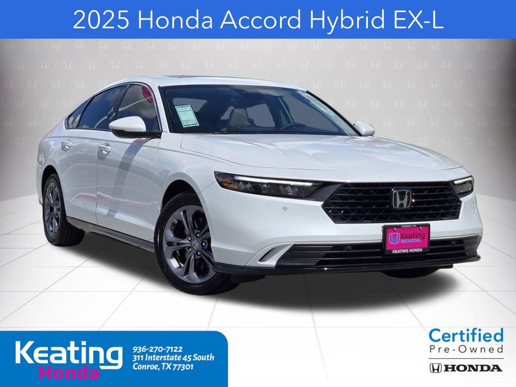 Certified 2025 Honda Accord EX-L