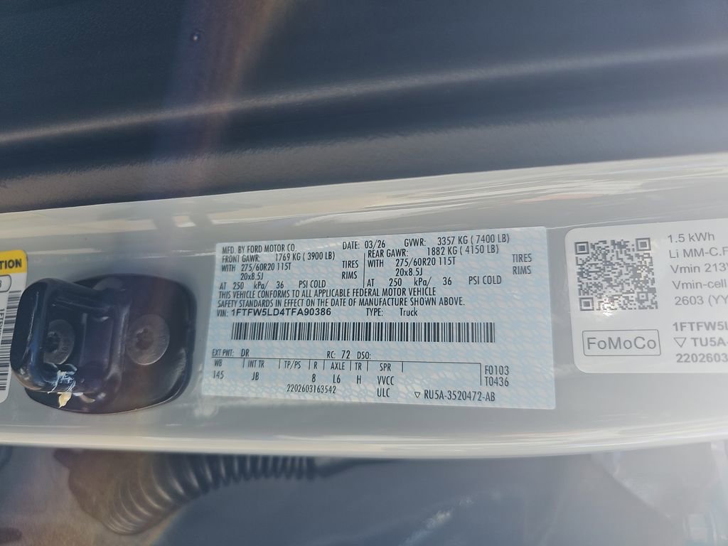 New 2026 Ford F150 Lariat AWD/4WD image 42