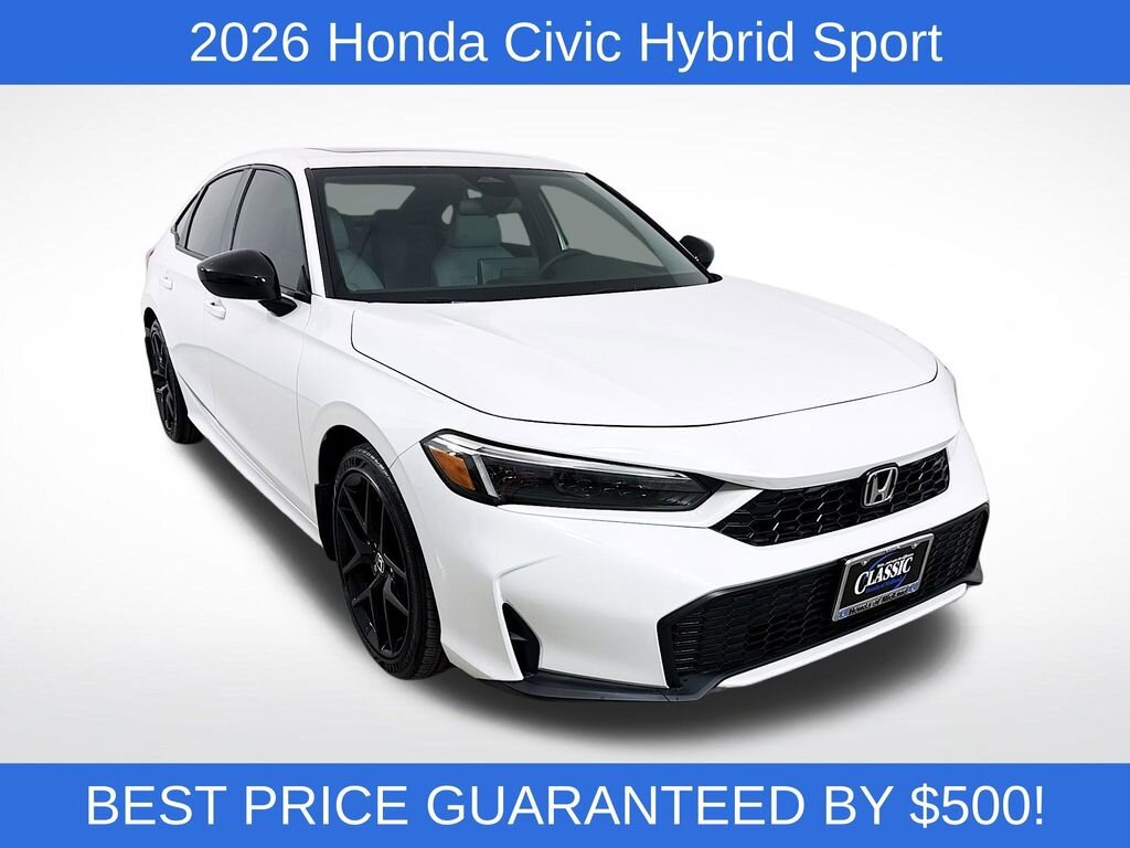 New 2026 Honda Civic FWD Hybrid Sedan