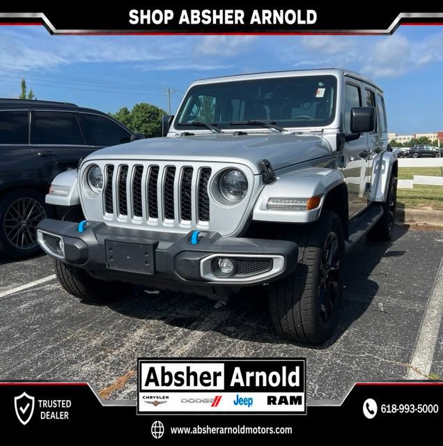 Certified 2023 Jeep Wrangler Unlimited Sahara w/ Safety Group AWD/4WD image 1