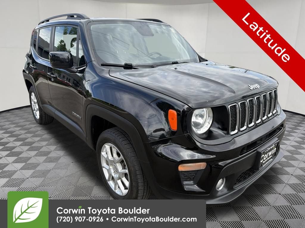 Used 2020 Jeep Renegade Latitude w/ Popular Equipment Group AWD/4WD 360° Tour